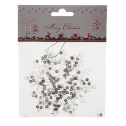 GAEM Украшение новогоднее "Снежинка", L9,5 W0,2 H10 см