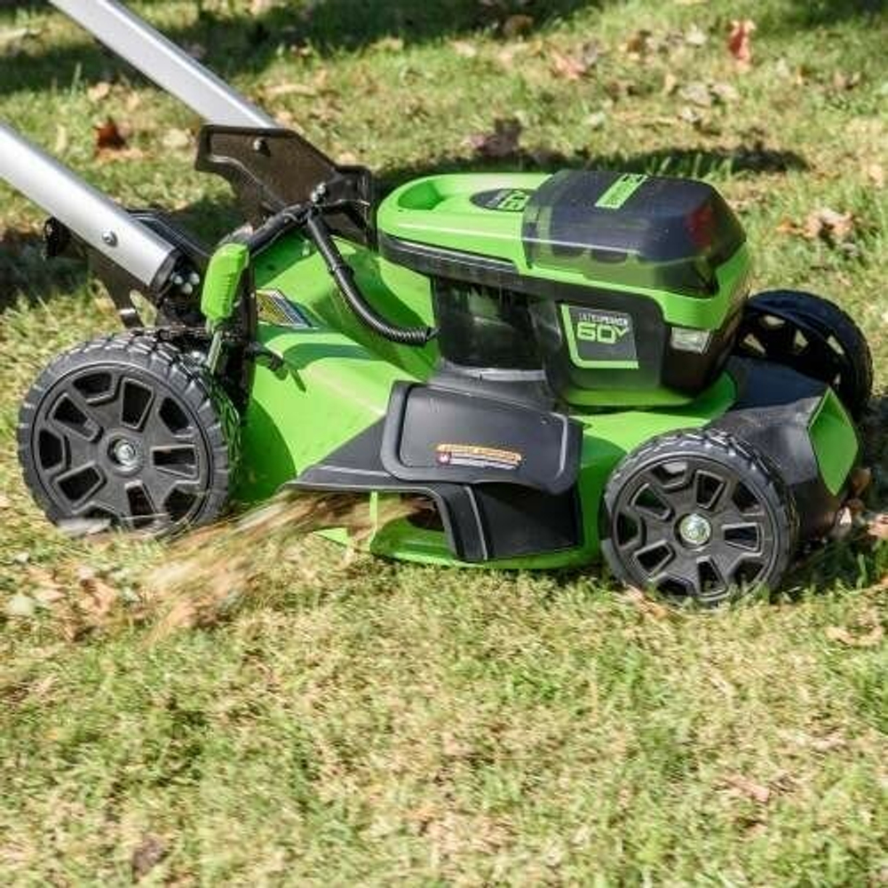 Газонокосилка аккумуляторная самоходная GREENWORKS GD60LM51SP 60В,51см,б/щ,без АКБ и ЗУ (2514307)