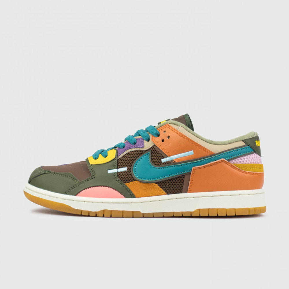 кроссовки Nike Dunk Low Scrap Archeo Brown