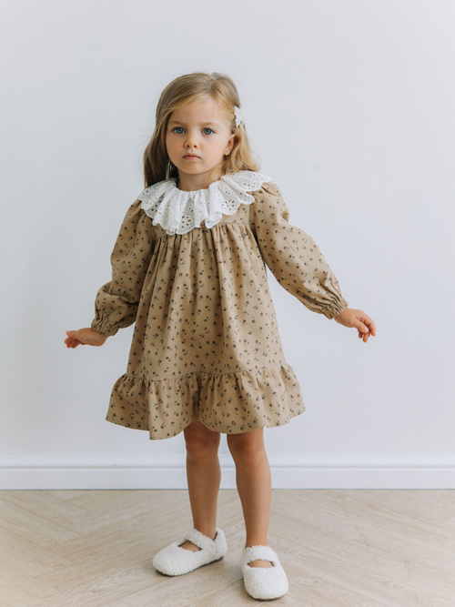 Платье "Абелия", Бежевый