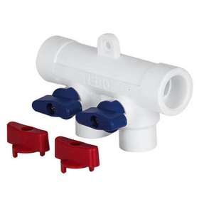 Распределительный коллектор TEBO C--TB 40 х 20 х 5 отопительных контура (универсальный)