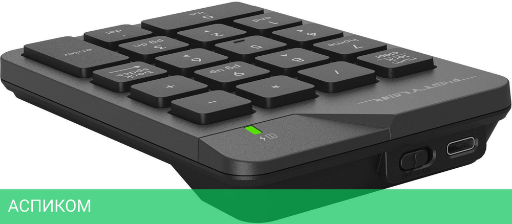 Цифровой блок A4Tech FGK21C серый