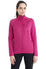 Толстовка для активного отдыха VIKING Jukon Polartec Power Stretch Full Zip Ml Lady Pink (US:L)