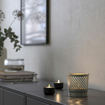 Подсвечник IKEA BERGGRAN (БЕРГГРАН), Серый, Металл, 9 см