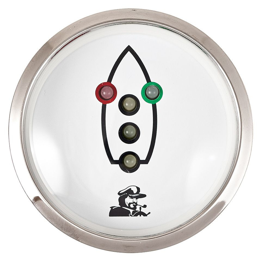 Индикатор включенных навигационных огней, белый циферблат (10252276)