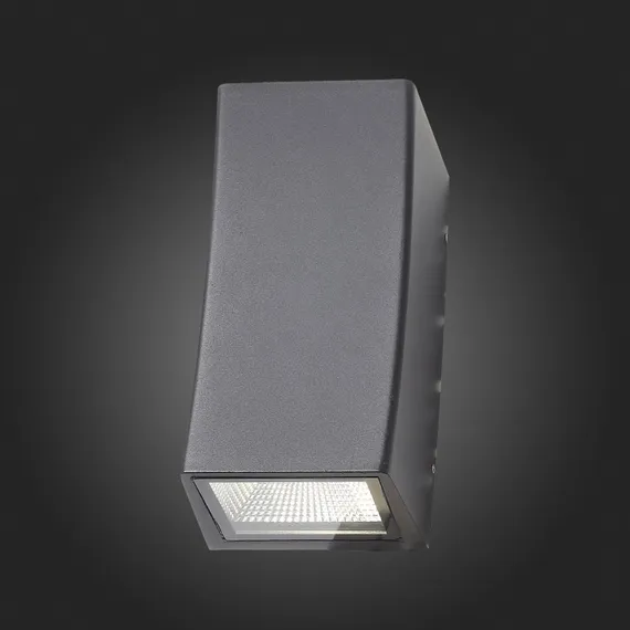SL088.421.02 Светильник уличный настенный ST-Luce Черный кварцевый LED 2*5W 4000K DEALE
