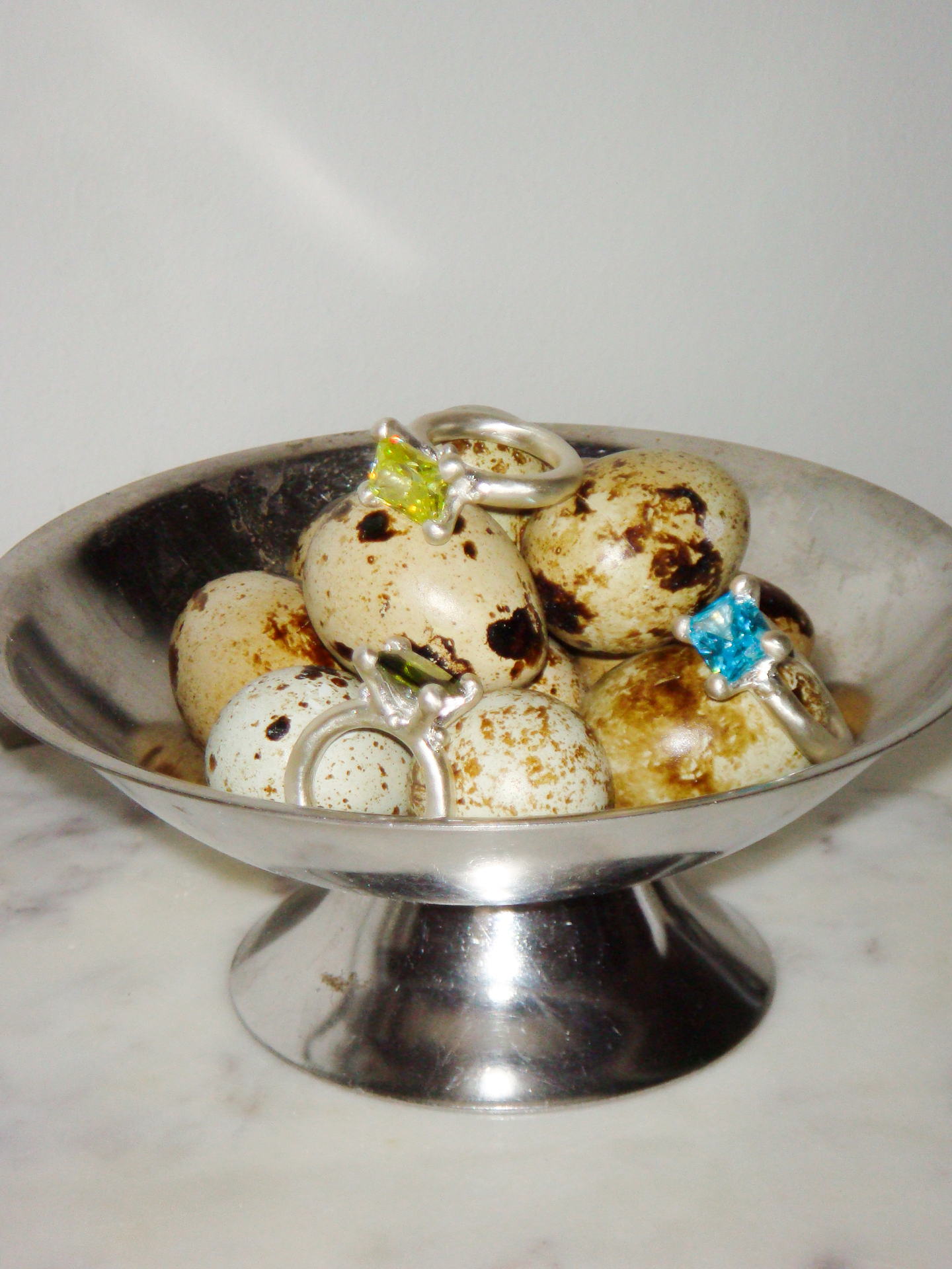 Кольцо Четвертый элемент с фианитом