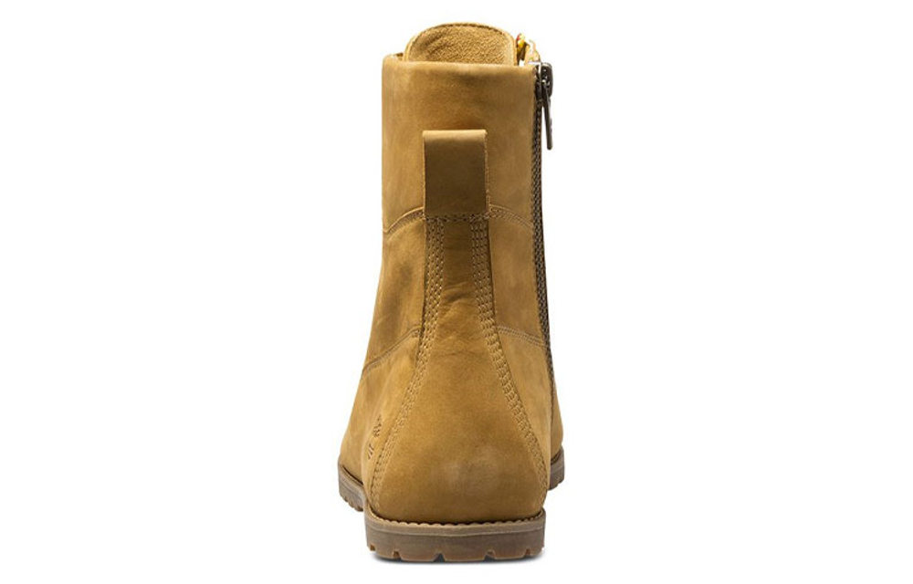 Timberland Joslin Mid Size Zip Boots "Wheat Nubuck" Women"s