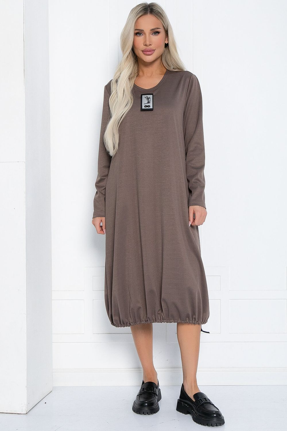 Платье Я жду тебя (кофе) П12313-15 LT Collection