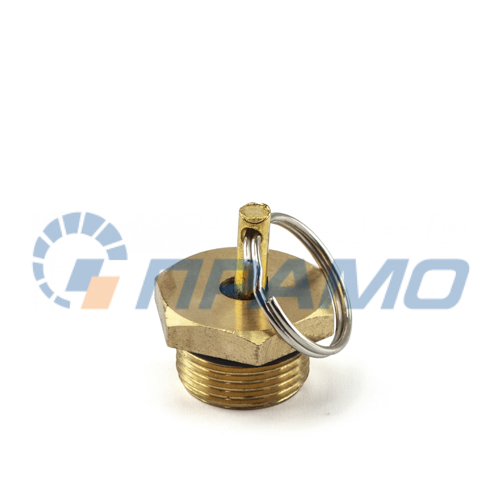 100-3513110/5336-3513110 (ПРАМО) Кран слива конденсата (латунь) для зил,для КАМАЗ,маз