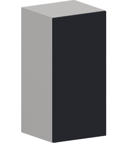 Кухня Модуль ШВ 350 Графит / Индиго