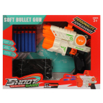 Пистолет с мягк.пулями, коробка 2201-2