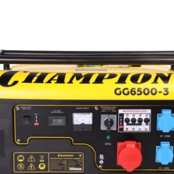CHAMPION GG6500-3 генератор бензиновый Трехфазный