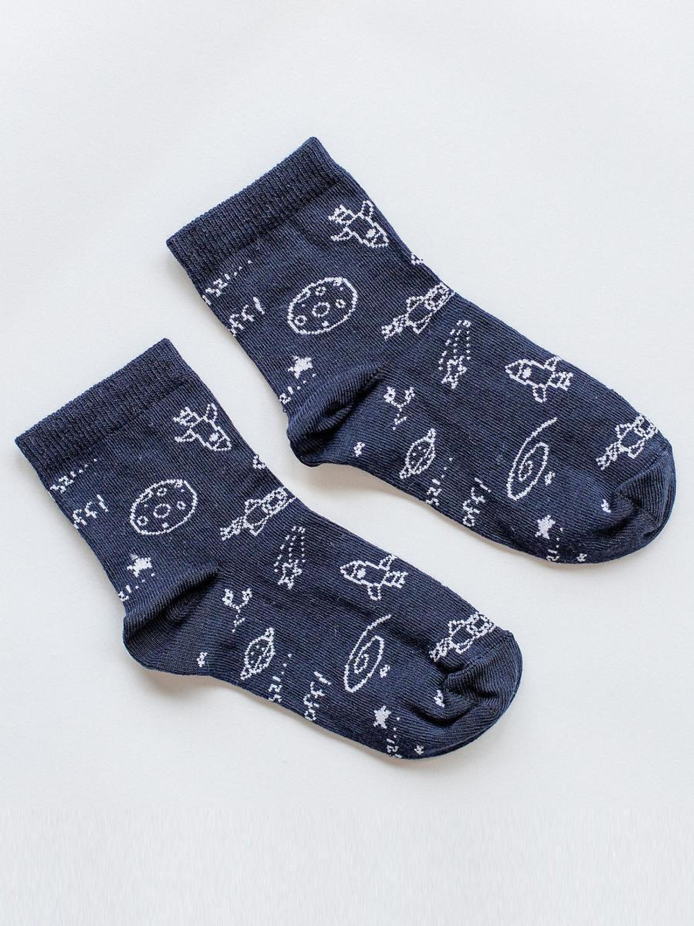 Носки д/мальчика TL260 т.синий р.16 (Батик), 1 шт.