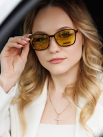 Оправа для очков с солнцезащитной накладкой 4в1