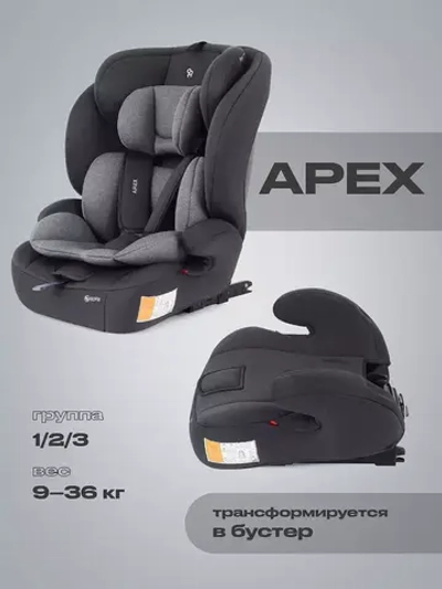 Автокресло RANT basic ZY27F "Apex" isofix группа 1-2-3 (9-36 кг)