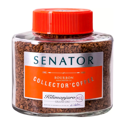 Кофе растворимый Senator Kilimanjaro, 100 г, стеклянная банка