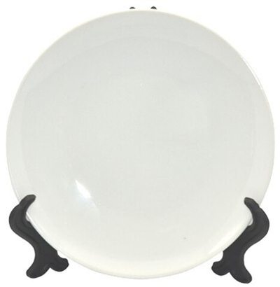 Тарелка 14" (35 см) белая + инд.коробка