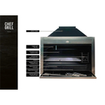 Гриль встраиваемый Chef grill Барбекю B1200SD