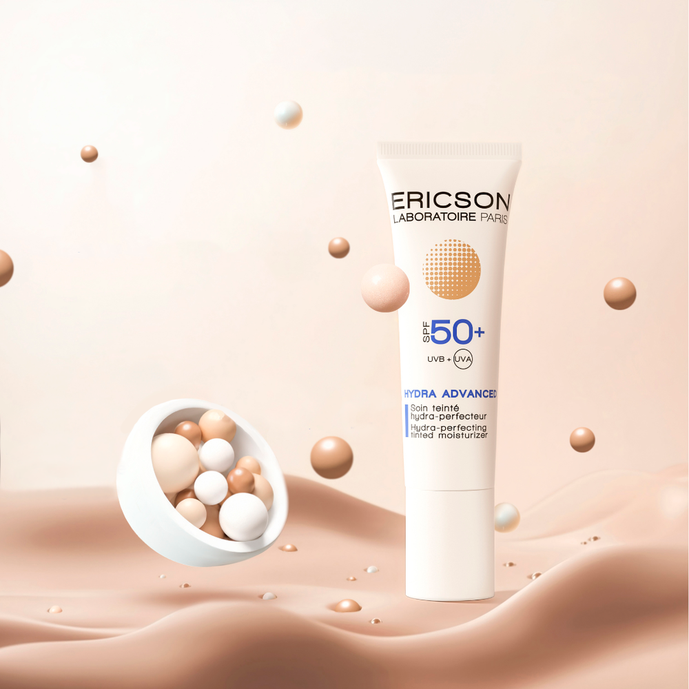 Ericson Laboratoire Увлажняющий тональный крем SPF 50+ Hydra-perfecting tinted moisturizer SPF 50+ 30 мл