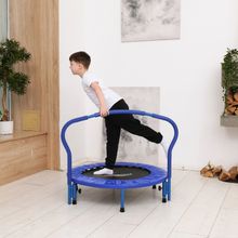Батут с поручнем DFC Gardenature 36&#39;&#39; синий
