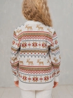 Кофта вязаная на молнии