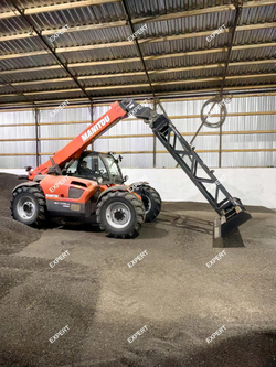 Отвал-буртовщик на Телескопический погрузчик New Holland