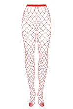 Оригинальные колготки в крупную сеточку