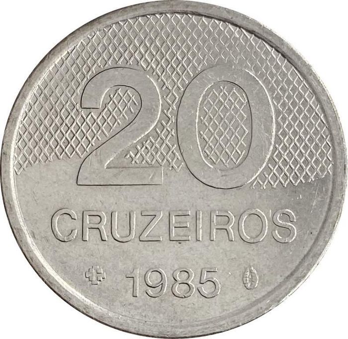 20 крузейро 1985 Бразилия