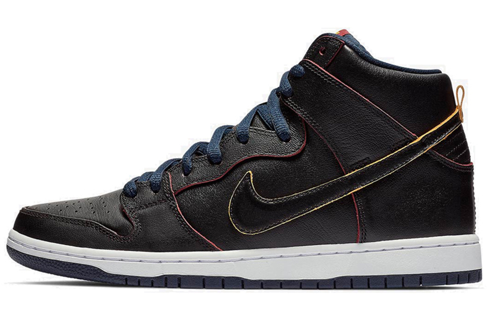 Nike Dunk SB Pro Cavs high-top sneakers for men and women the same black