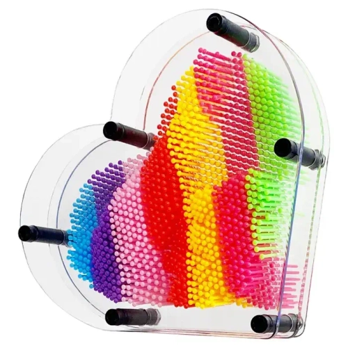 Экспресс-скульптор Сердце Радуга 18см