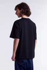 Футболка Гербарий Мак Черная