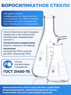 Стакан лабораторный высокий 1000 мл, В-1-1000 ТС
