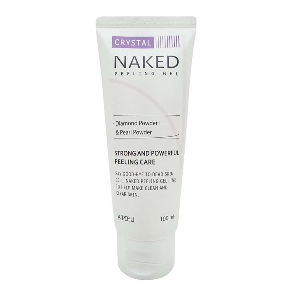 A'Pieu Naked Peeling Gel Crystal интенсивный пилинг-гель для лица с алмазной пудрой