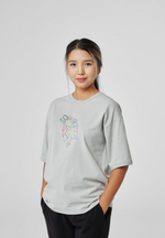 Футболка оверсайз KOK BORI WHITE (ONLY ONLINE)