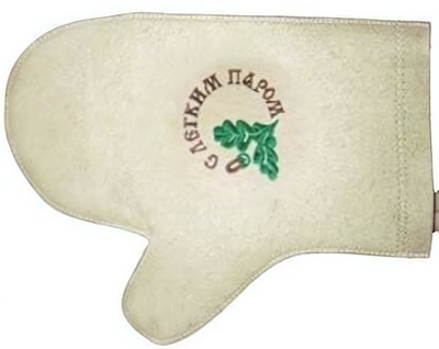 Рукавица для бани «С легким паром» TM ”Бацькина баня»