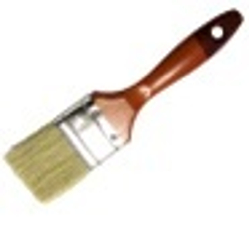 Кисть плоская Профи.  38мм / натур.светл.щет, дер.лак.руч. TOOLBERG (Лакра) 0104111