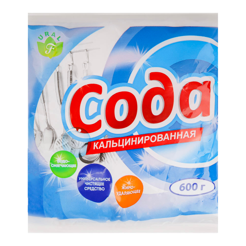 Сода Кальцинированная, пакет, 600г