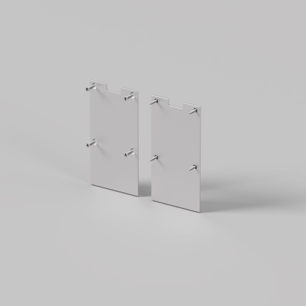 Комплект заглушек (для профиля 35×66) 2 шт., Maytoni ALM-3566-EC 642079