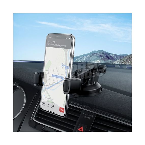 Держатель HOCO S12 Lite чёрный