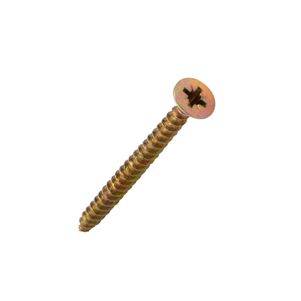 Саморез универсальный KRANZ 5х60, желтый цинк, упаковка поставщика ( 4 800 шт. )