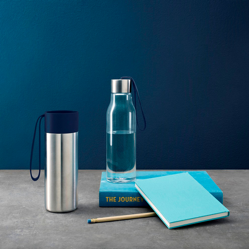 Термос to go 350 мл тёмно-синий