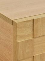 Dipriz Тумба под телевизор дизайнерская Лоред с фасадами из дуба, на металлических ножках в стиле лофтТумба под телевизор Лоред с фасадами из массива дуба, на ножках