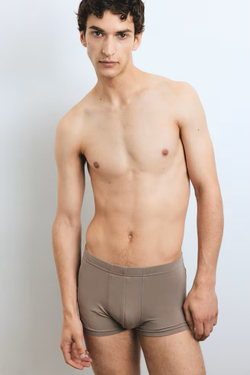 H&M Набор трусов-боксеры из хлопка (10 штук), коричневый