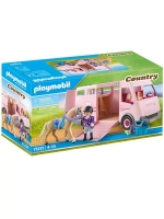 Набор Фургон для перевозки лошадей Playmobil 71237