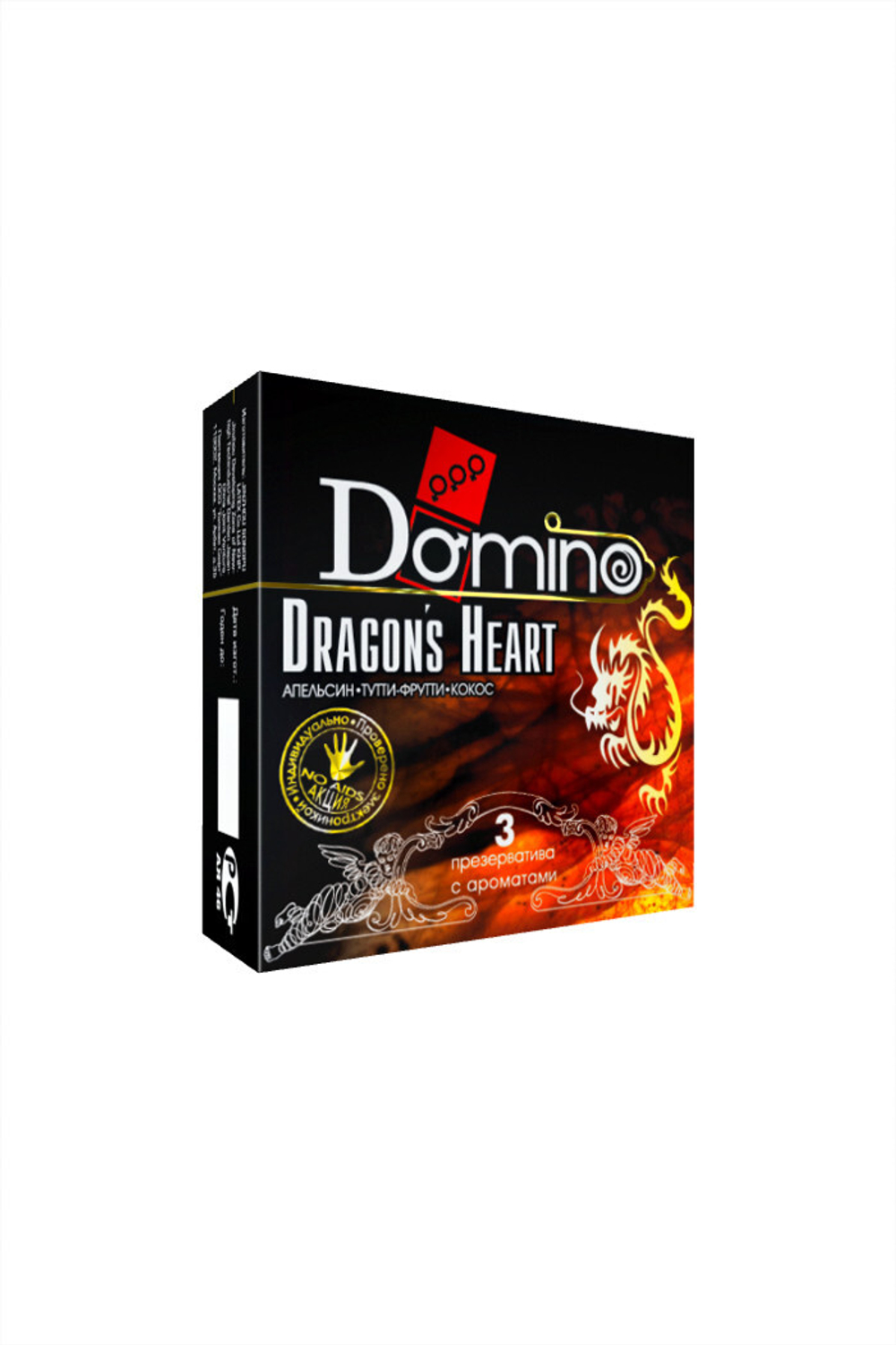 Презервативы Domino Dracon's Heart 3шт