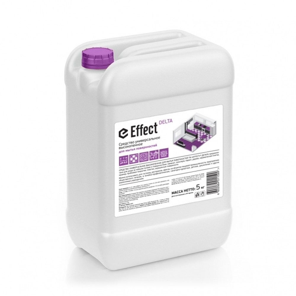 Средство универсальное высокопенное для мытья поверхностей EFFECT DELTA 401 5 кг.