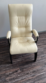 Кресло  Весна Компакт арт.GS-00488-23 1уп (каркас венге, Экокожа Eva 2)