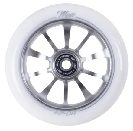 Комплект колес Tech Team 110мм, Moss, white