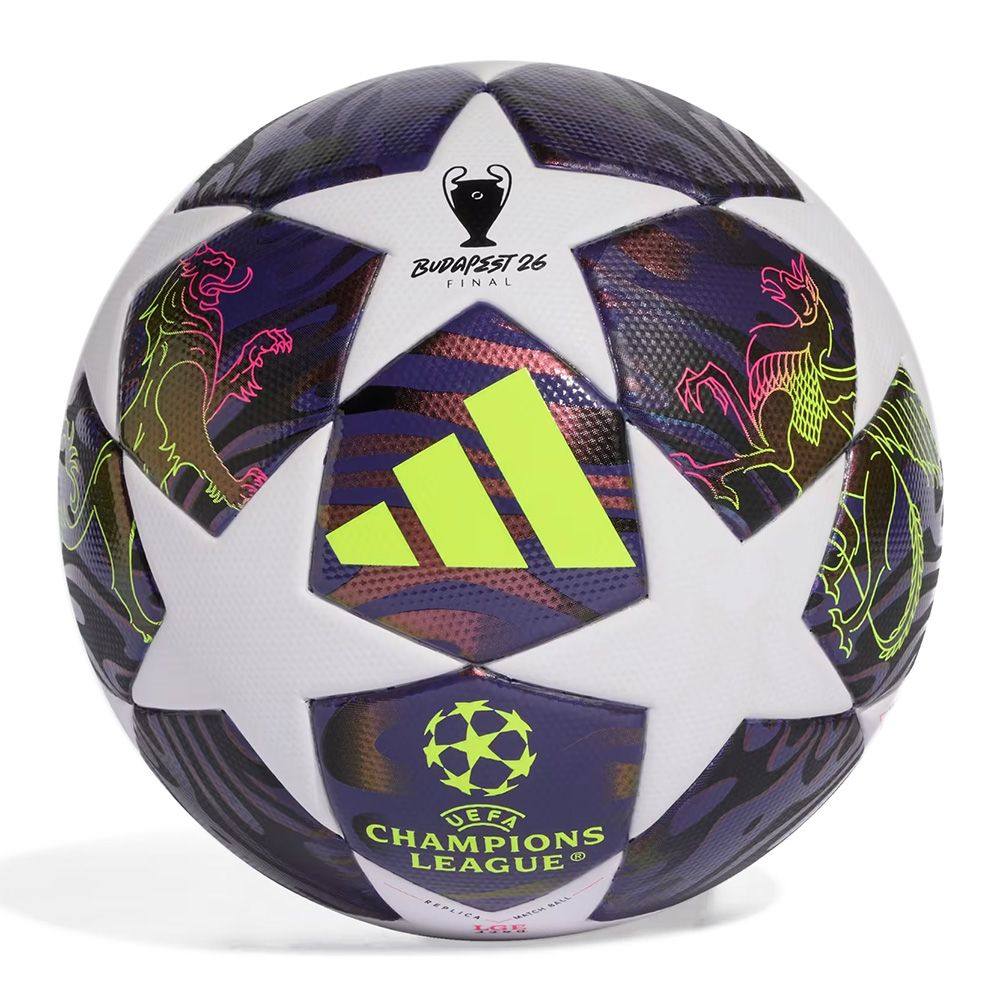 Мяч футб. ADIDAS UCL League Box JX9101, р.5, FIFA Quality, 32п, ТПУ, термосш, бело-фиолетовый